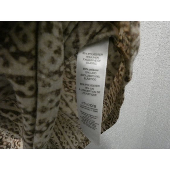 Women's Tank top open shoulder blouse, Chico's Brand, Size Large - Picture 5 of 6